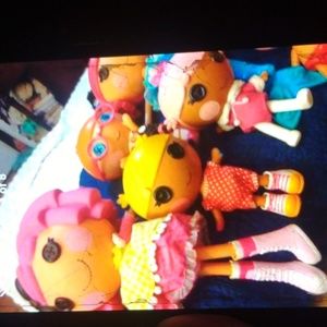 9 LaLaloopsy Dolls